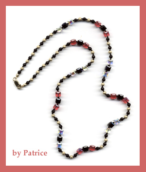 cubic swarovski necklace