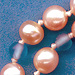 Peach Pearl Necklace