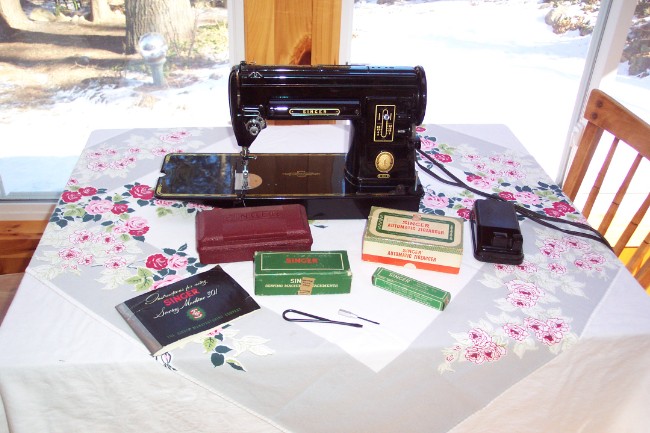 Machine with Accessories